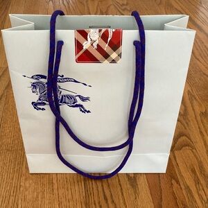 Burberry gift bag